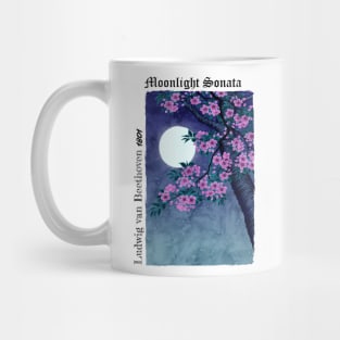 Moonlight Sonata - White Mug